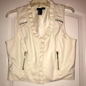 Faux Leather Vest
